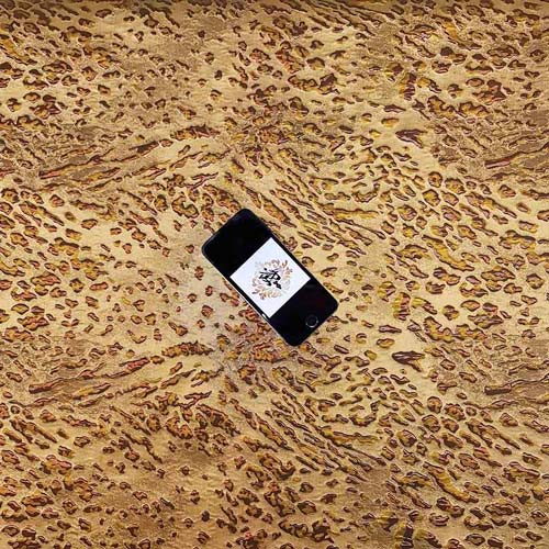 پارچه ژاکارد تافته پلنگی شاین رنگ 5 